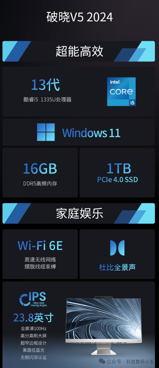 B DDR5内存家庭娱乐学习新宠儿！开元
